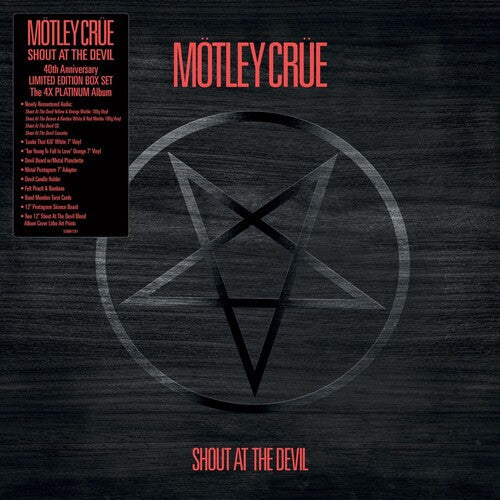 Motley Crue -  Shout At The Devil - Box Set LP