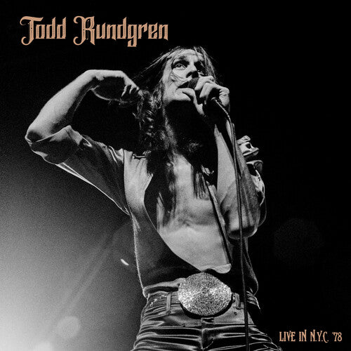 Todd Rundgren - VINYL Live in NYC '78 - VINYL