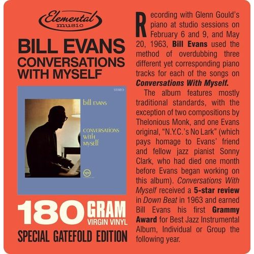 Bill Evans - Conversations With Myself - VINYL