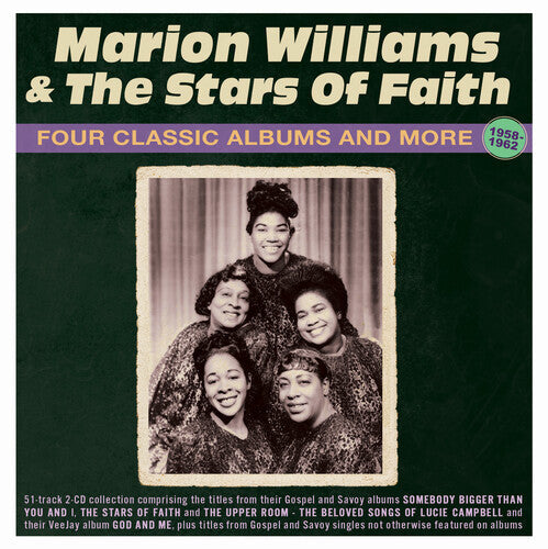 Williams, Marion & the Stars of Faith: Four Classic Albums And More 1958-62 - CD