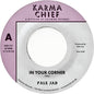 Pale Jay: In Your Corner B/w Bewilderment - Natural with Black Swirl - 7-INCH SINGLE
