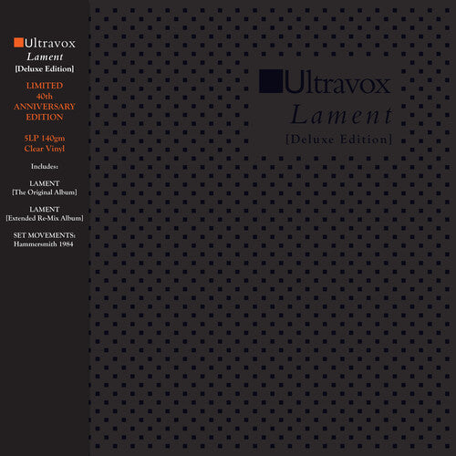 Ultravox - Lament (40th Anniversary Deluxe Edition) - VINYL Boxed Set