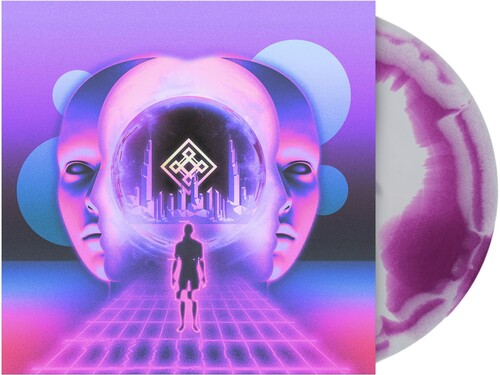 Red Handed Denial: A Journey Through Virtual Dystopia - Black & Orchid - VINYL