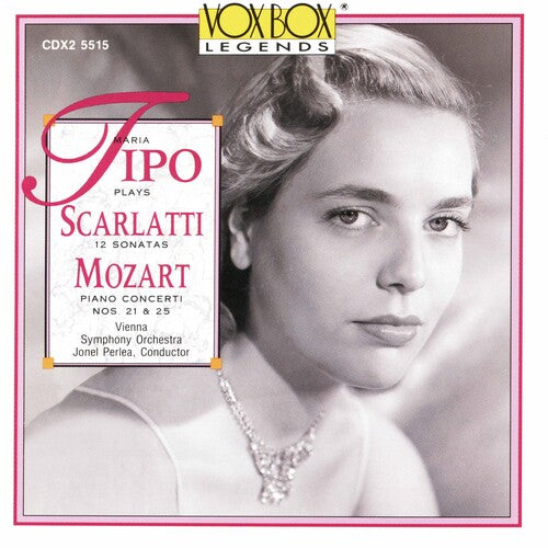Maria Tipo: Plays Scarlatti & Mozart - CD