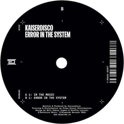 Kaiserdisco: Error In The System - 12-INCH SINGLE