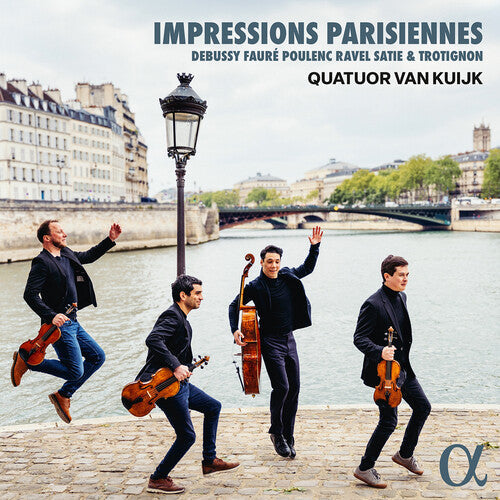 Quatuor Van Kuijk: Impressions parisiennes - CD