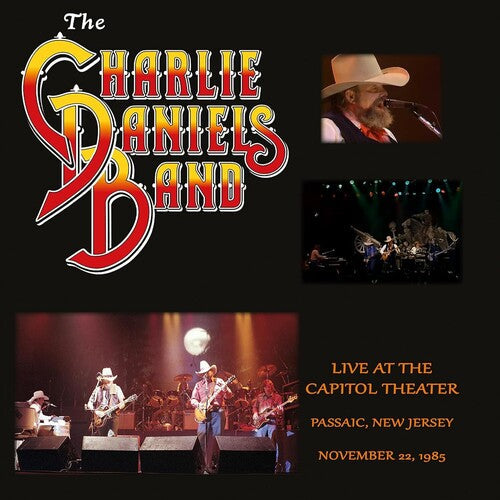 The Charlie Daniels Band: Live at the Capitol Theater - November 22, 1985 - marbled black and red - VINYL