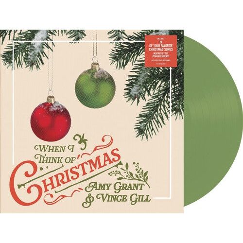 Amy Grant & Vince Gill - When I Think Of Christmas - VINYL