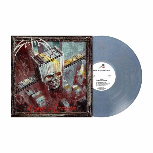 Satan: Songs In Crimson - Transparent Pigeon Blue Colored Vinyl - VINYL