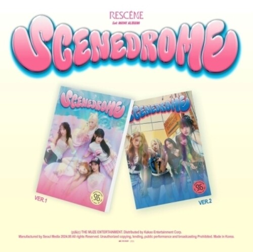 Rescene: Scenedrome - Random Cover - incl. 88pg Photobook, Poster, 2 Photocards + Lyrics Poster - CD
