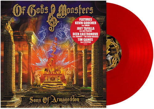 Of Gods & Monsters: Sons of Armageddon - Red - VINYL