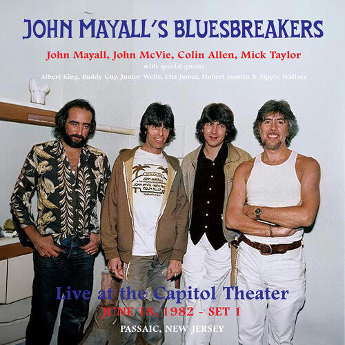 John Mayall & Bluesbreakers: Live at the Capitol Theater - June 18, 1982 (Set 1) - Marbled - VINYL
