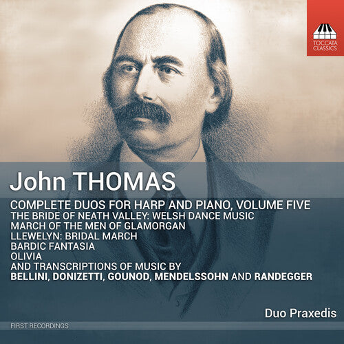 Praxedis Genevieve Hug: Thomas: Complete Duos for Harp & Piano, Vol. 5 - CD