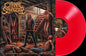 Carnal Savagery: Graveworms, Cadavers, Coffins and Bones - Clear Blood Red - VINYL