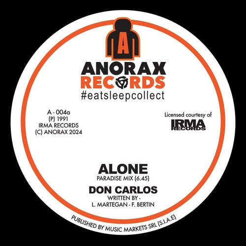 Don Carlos: Alone - 12-INCH SINGLE