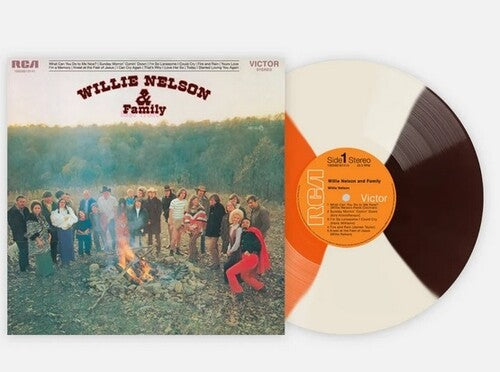 Willie Nelson: Willie Nelson & Family - 180-Gram 'Campfire Quad' Colored Vinyl - VINYL