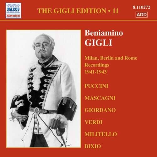 B. Gigli: Gigli Edition 11 - CD