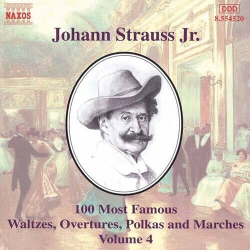 Strauss, J.Jr.: 100 Most Famous Waltzes/Ovt/Po - CD