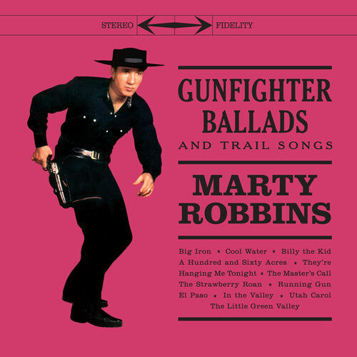 Marty Robbins: Gunfighter Ballads & Trail Songs - Limited 180-Gram Clear Vinyl with Bonus Tracks - VINYL