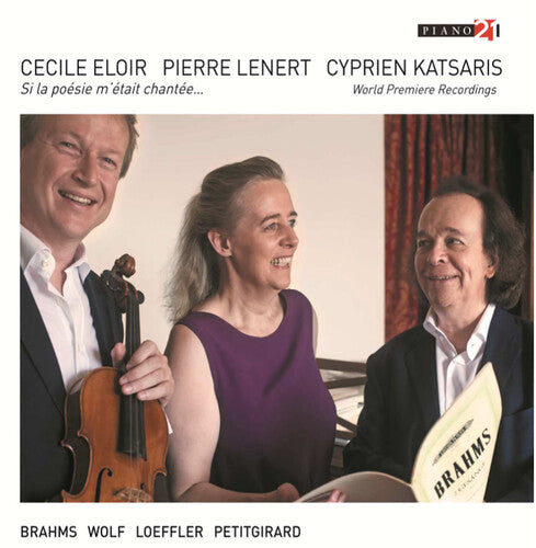 Brahms / Eloir, Cecile: Brahms: Works for Alto Viola & Piano - CD