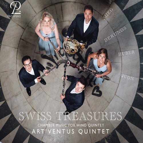 Art'Ventus Quintet: Swiss Treasures - CD