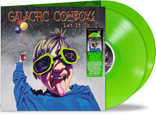 Galactic Cowboys: Let It Go - Galactic Green - VINYL
