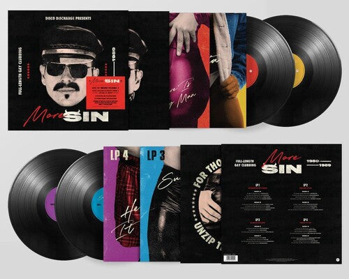 Disco Discharge Presents More Sin: Box of Sin 2: Disco Discharge Presents More Sin - Box Of Sin 2 / Various - 4LP Set with Booklet - VINYL