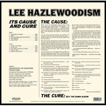 Lee Hazlewood - Lee Hazlewoodism: Its Cause & Cure - VINYL