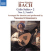 Yasunori Imamura: J.S. Bach: Cello Suites, Vol. 2 (arr. for theorbo) - CD