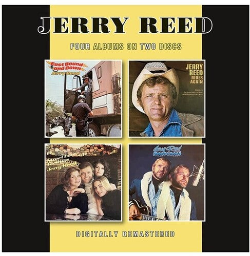 Jerry Reed: East Bound & Down / Jerry Reed Rides Again / Sweet Love Feelings / Half Singin' & Half Pickin' - CD