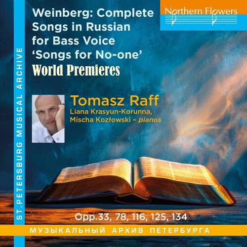 Tomasz Raff: Weinberg: Complete Songs in Russian for Bass Voice Songs for No-One - CD