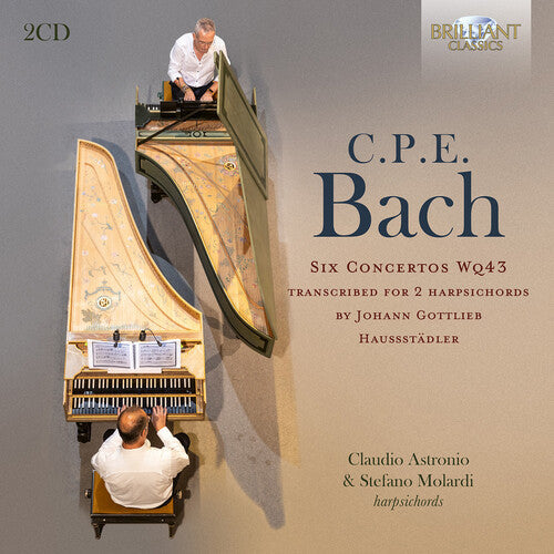 Stefano Molardi: Six Concertos, WQ43 Transcribed for 2 Harpsichords - CD