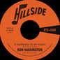 Ron Harrington: It Happened to Me Again B/W Because You're Mine - White - 7-INCH SINGLE