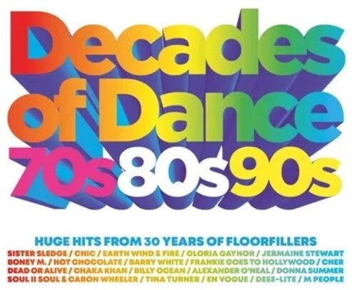 Various Artists: Decades Of Dance: 70s 80s 90s / Various - CD