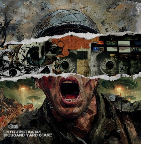 Ufo Fev / Body Bag Ben: Thousand Yard Stare - VINYL