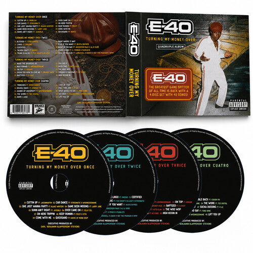 E-40: Turning My Money Over [Quadruple Album] - CD