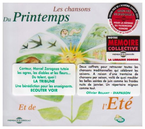 Marcel Zaragoza: Printemps Chansons Pour Enfants - CD