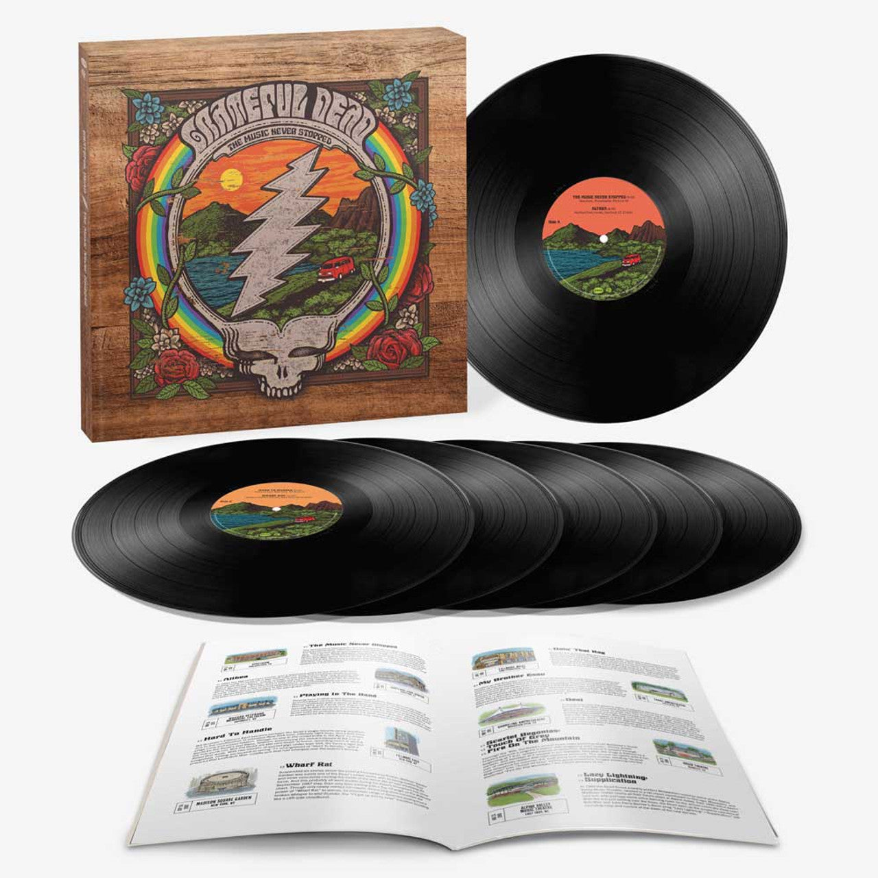 Grateful Dead - The Music Never Stopped - VINYL Box Set