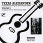 Texas Alexander: Complete Recorded Works 1927-1950 Vol. 1 (1927-1928) - CD