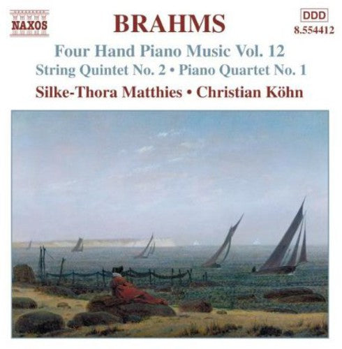 J. Brahms: Four Hand Piano Music 12 - CD