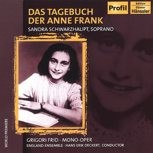 Sandra Schwarzhaupt: Das Tagebuch Der Anne Frank: Diary of Anne Frank - CD