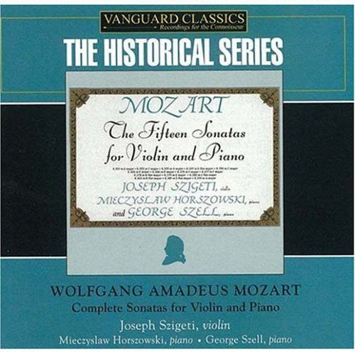 Joseph Szigeti: Complete Sonatas for Violin & Piano - CD