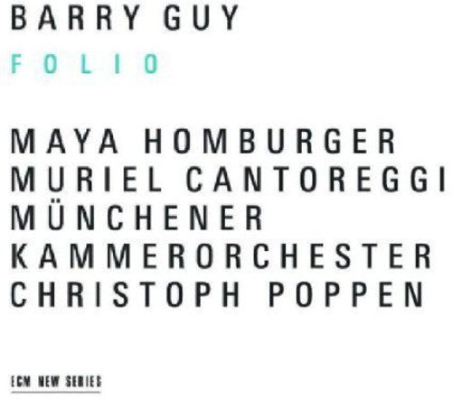 Barry Guy: Folio - CD