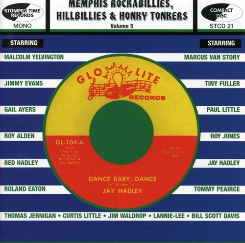 Various Artists: Memphis Rockabillies Hillbillies and Honky Tonkers - CD