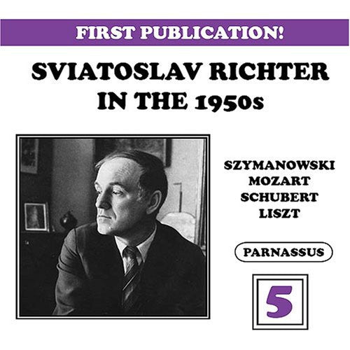 Sviatoslav Richter: Sviatoslav Richter in the 50's 5 - CD