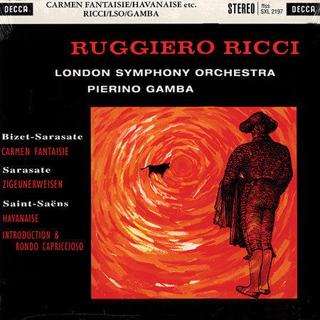 Pierino Gamba - Bizet-Sarasate: Carmen Fantaisie Op.25/ Ruggiero Ricci, Violin - Speakers Corner LP