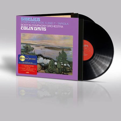 Colin Davis, Boston Symphony Orchestra - Sibelius: Symphonies Nos. 5 and 7, Tapiola - Decca Pure Analogue LP