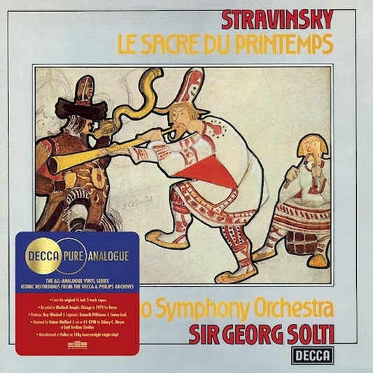 Georg Solti, Chicago Symphony Orchestra - Stravinsky: Le Sacre du printemps - Decca Pure Analogue LP