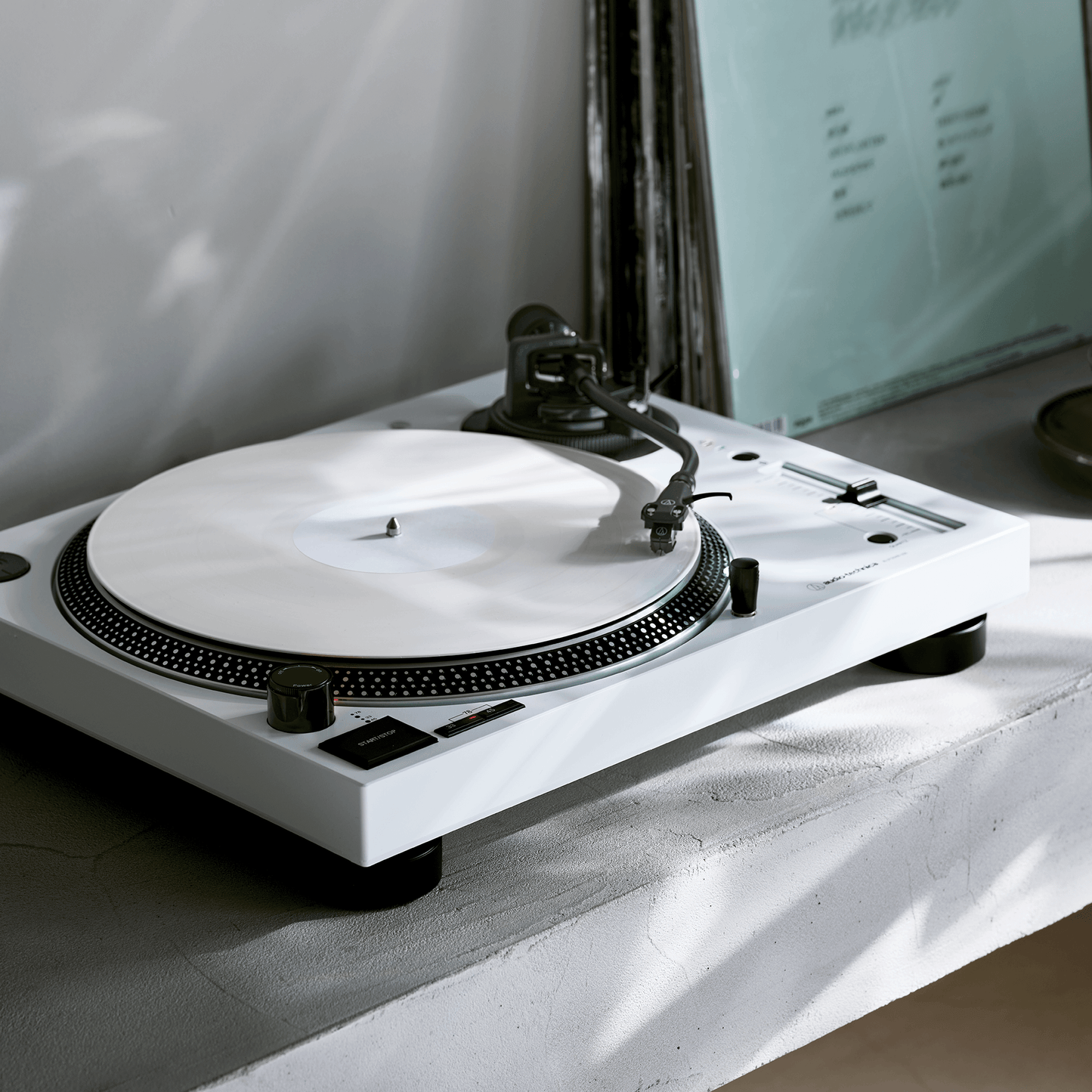 Audio Technica - AT-LP120XBT-USB-WH Direct Drive Turntable