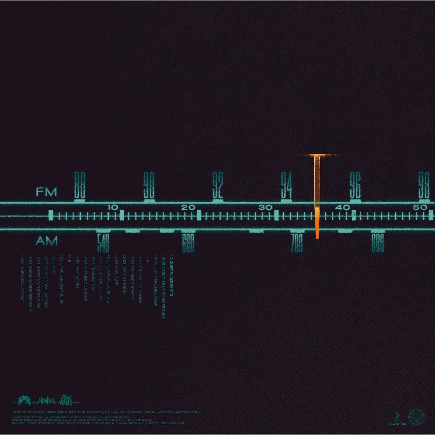 A Quiet Place Part II - Original Motion Picture Soundtrack - VINYL